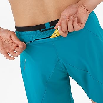 SALOMON CROSS 7 SHORTS 2枚セット Salomon Men's Cross 7” Shorts, High-Performance Running